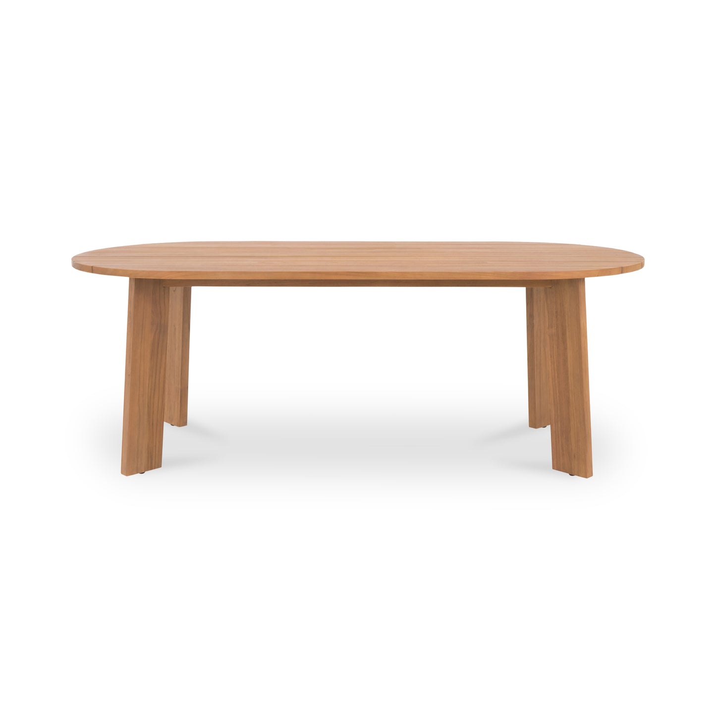 Delta Oval Outdoor Dining Table Natural