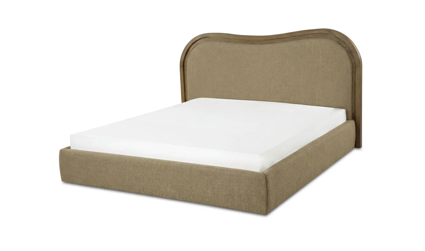 Camilla Queen Bed Green