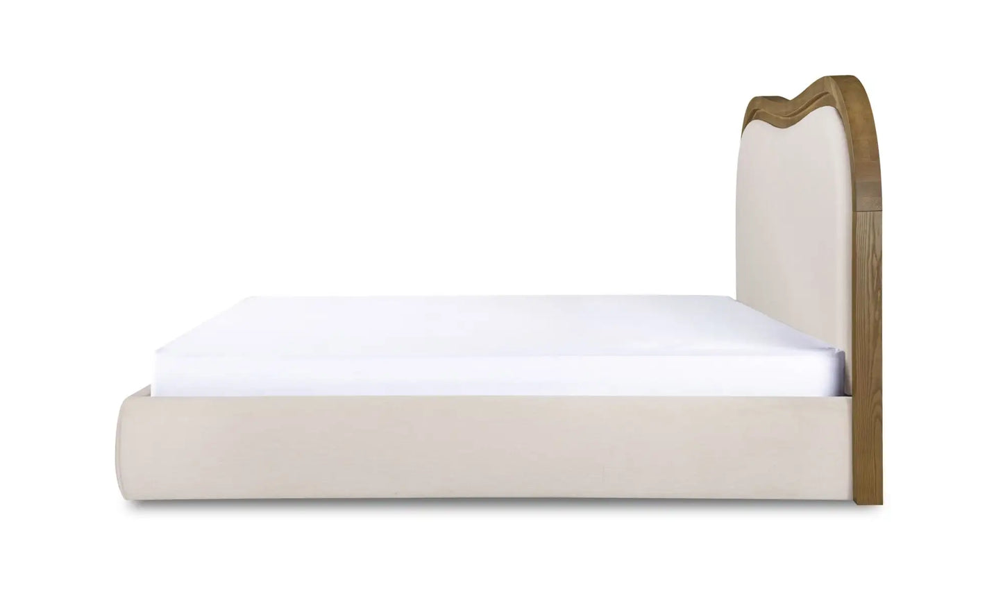 Camilla Queen Bed Oat