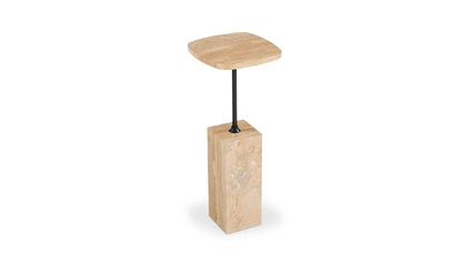 Caro Side Table Travertine