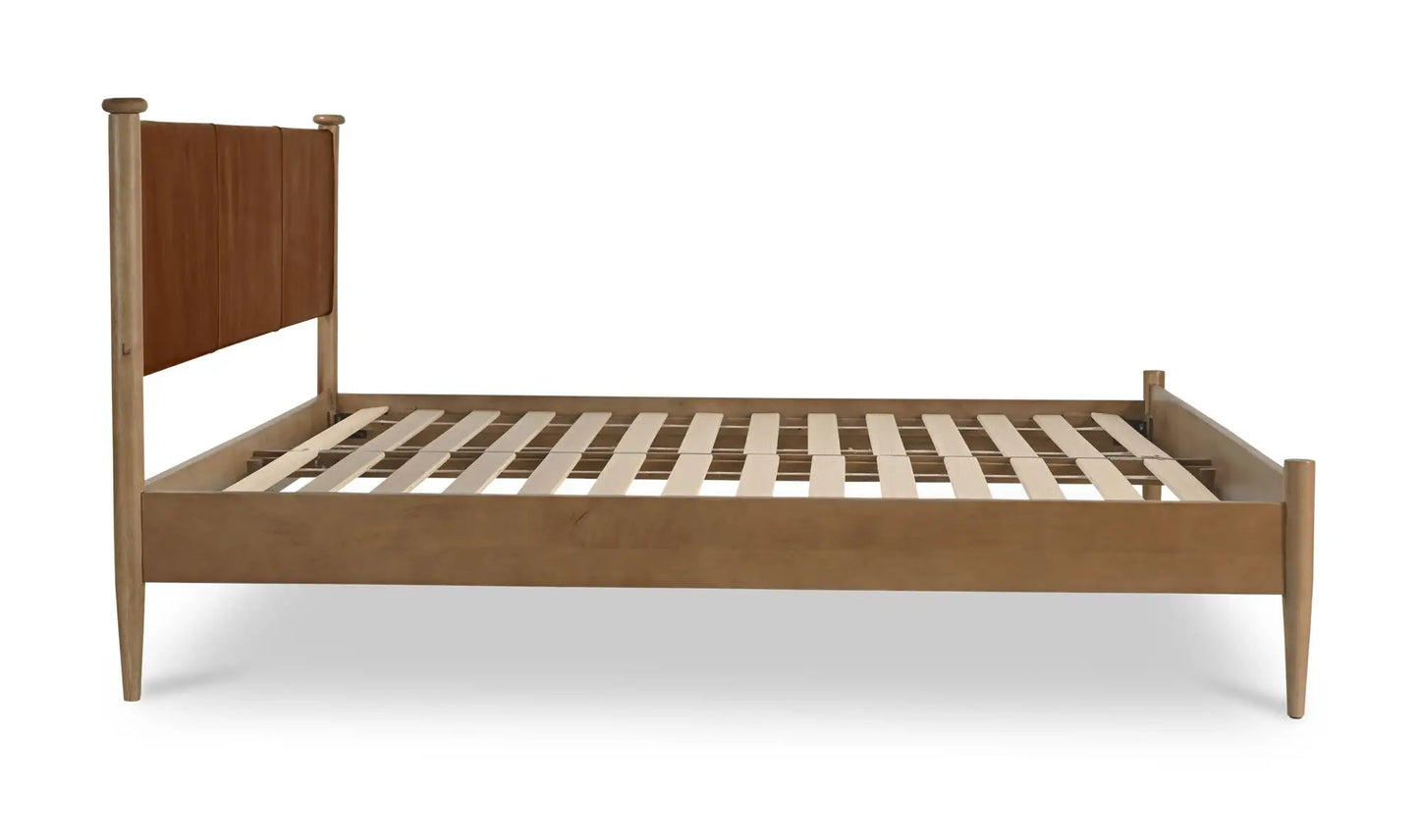 Crosby Queen Bed Brown
