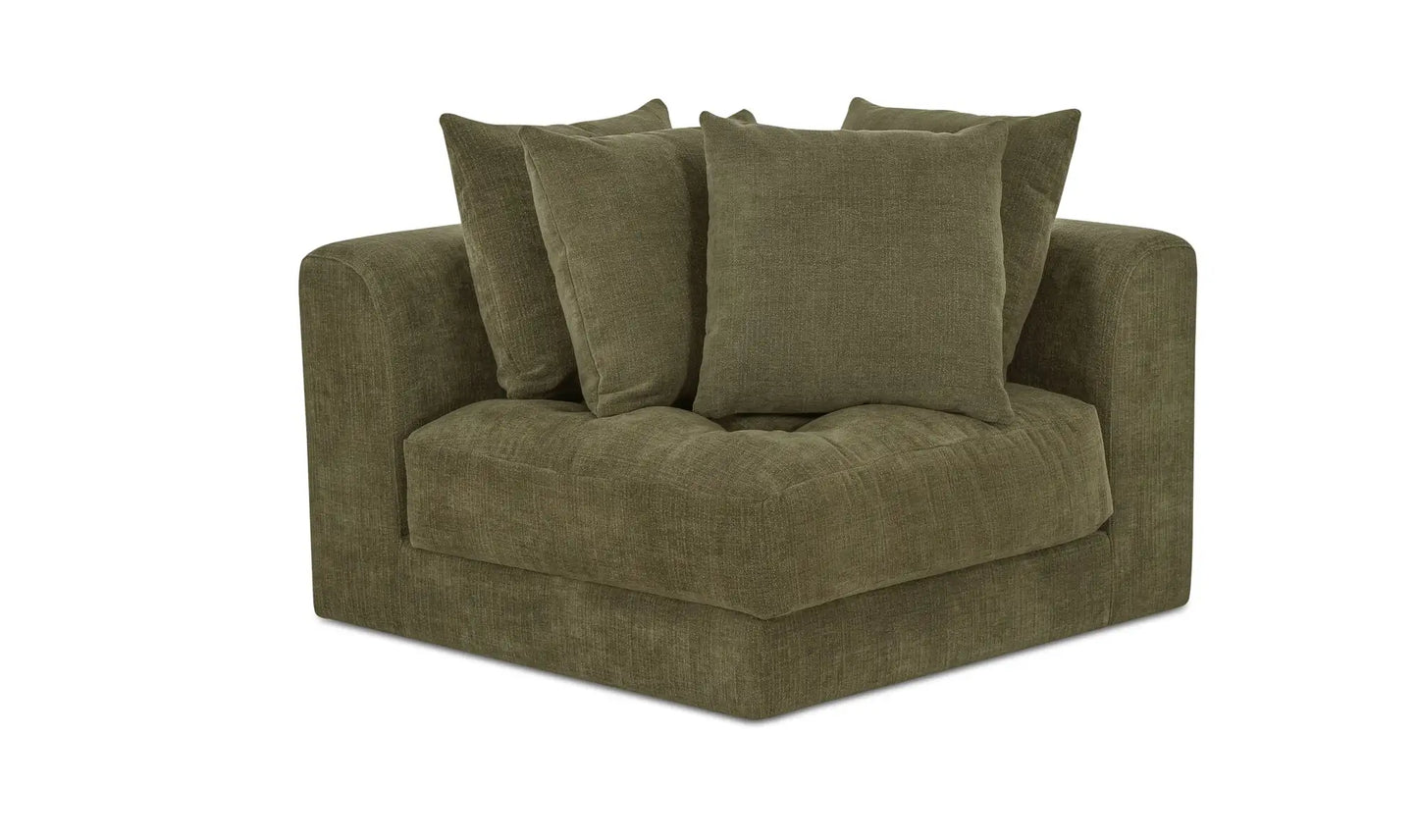 Davie Corner Chair Olive