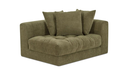 Davie Right Arm Facing Chair Olive