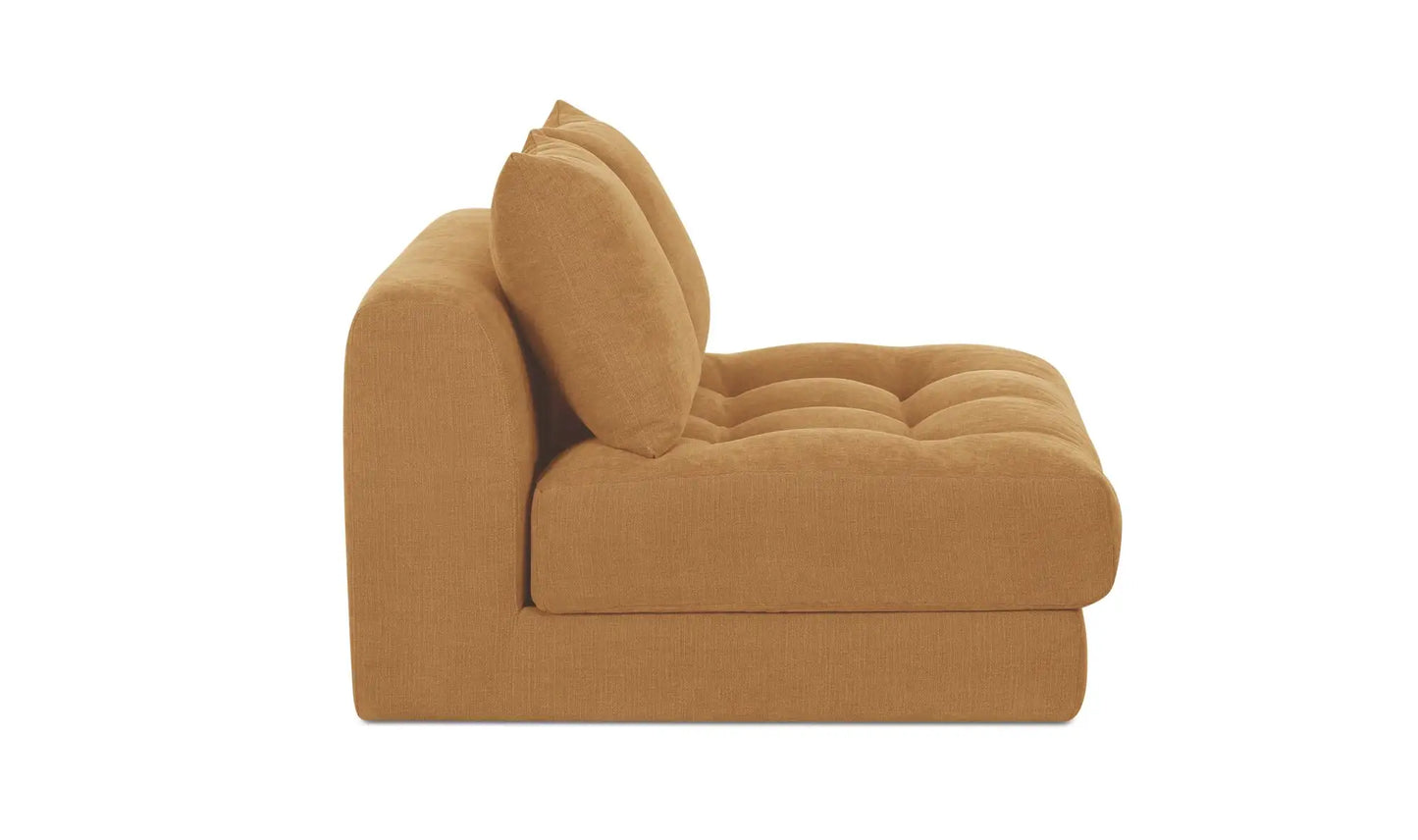 Davie Slipper Chair Golden Yellow