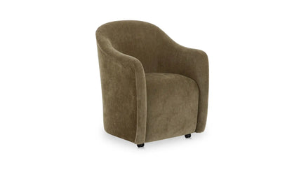 Drava Rolling Dining Chair Green