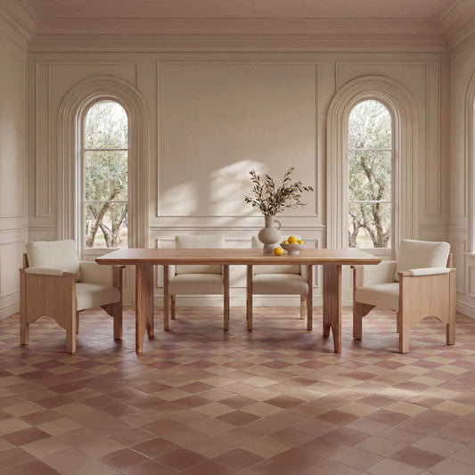 Bauer Dining Chair Cream