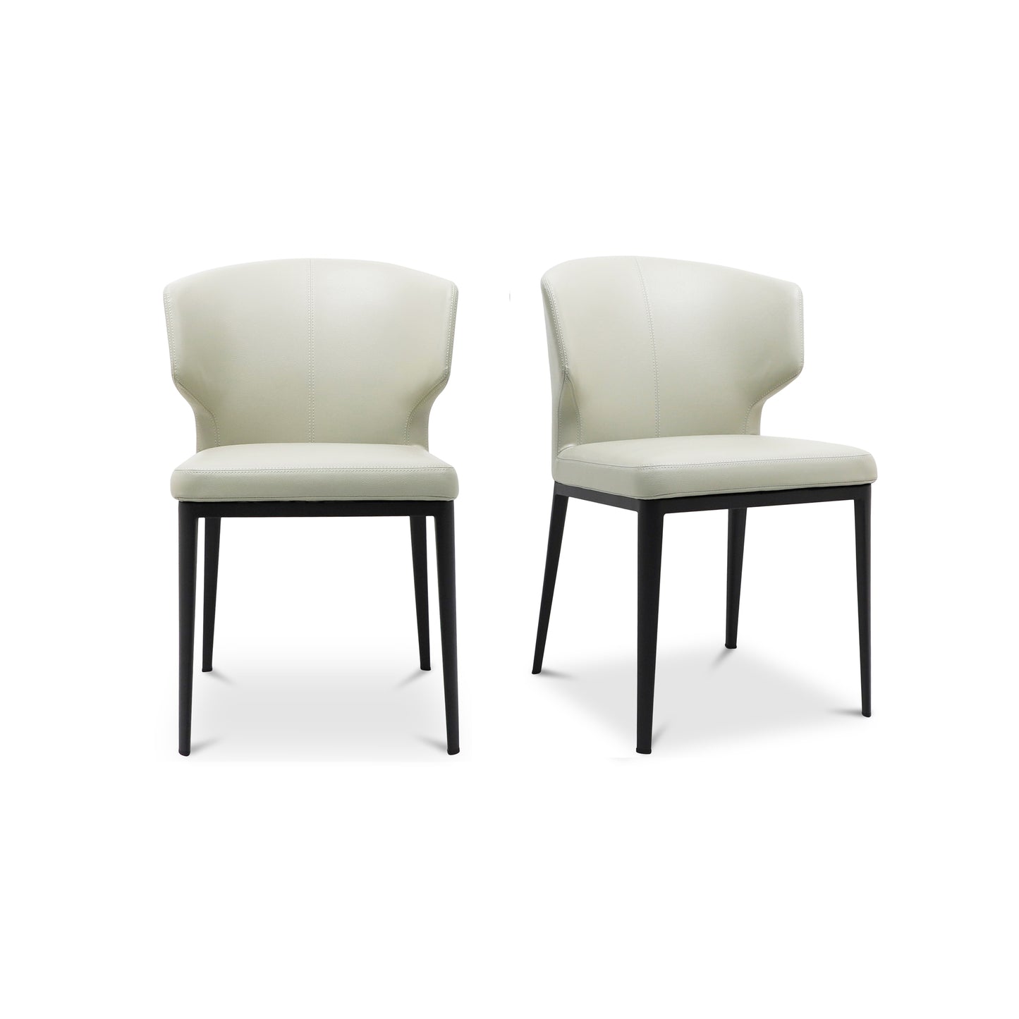 Delaney Dining Chair Beige - Set Of Two