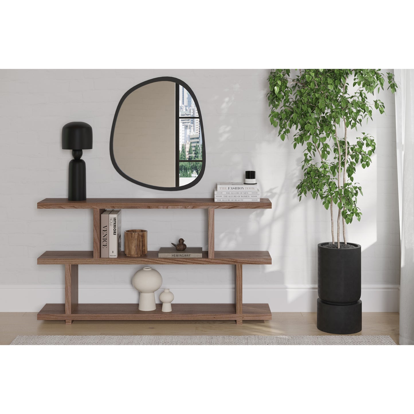 Miri Small Shelf Brown