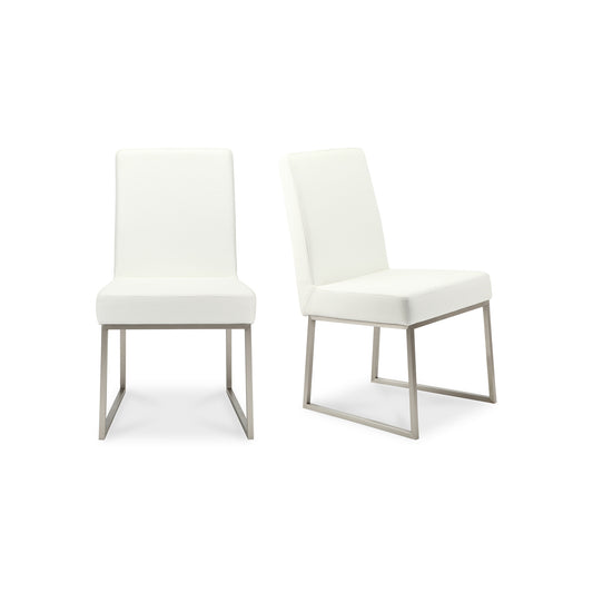 Tyson Dining Chair White - Set Of Two