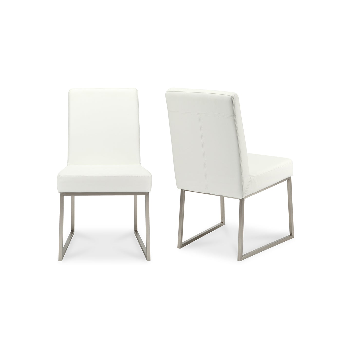 Tyson Dining Chair White - Set Of Two