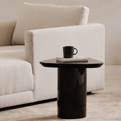 Eden Accent Table Black Lacquer