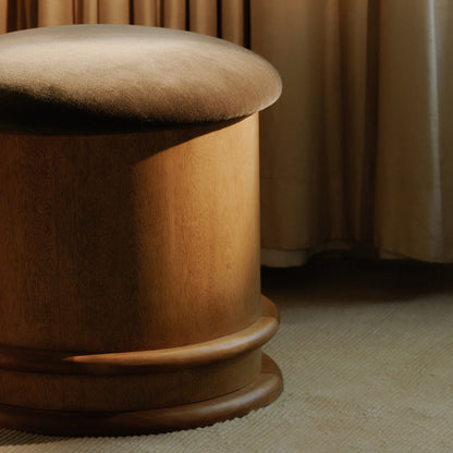 Piccolo Storage Stool Olive