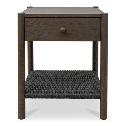 Millie Nightstand Dark Brown