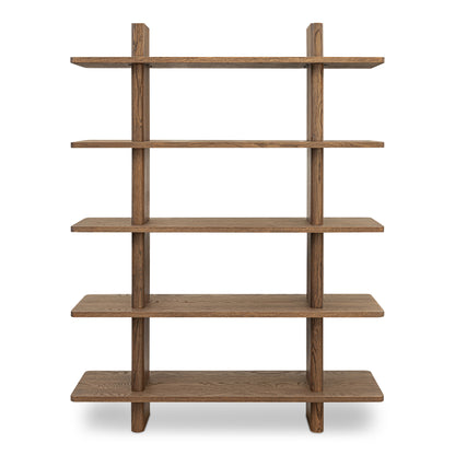 Casey Bookcase Large Dark Brown