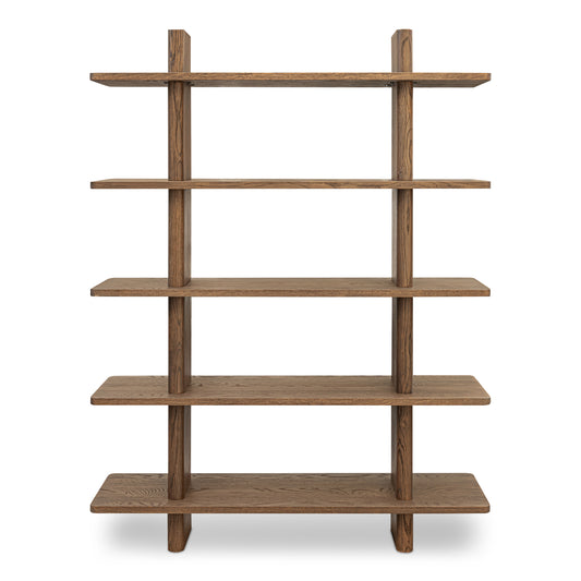 Casey Large Bookcase Dark Brown