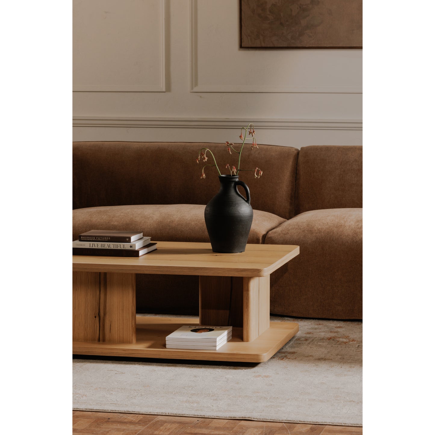 Casey Small Coffee Table Rustic Oak