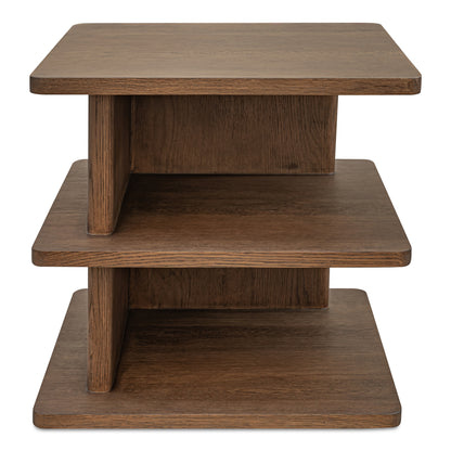 Casey Side Table Dark Brown