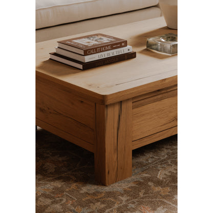 Graham Storage Coffee Table Rustic Oak