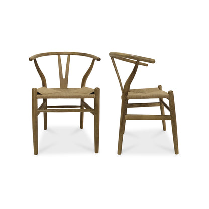 Ventana Dining Chair Natural - Set Of Two