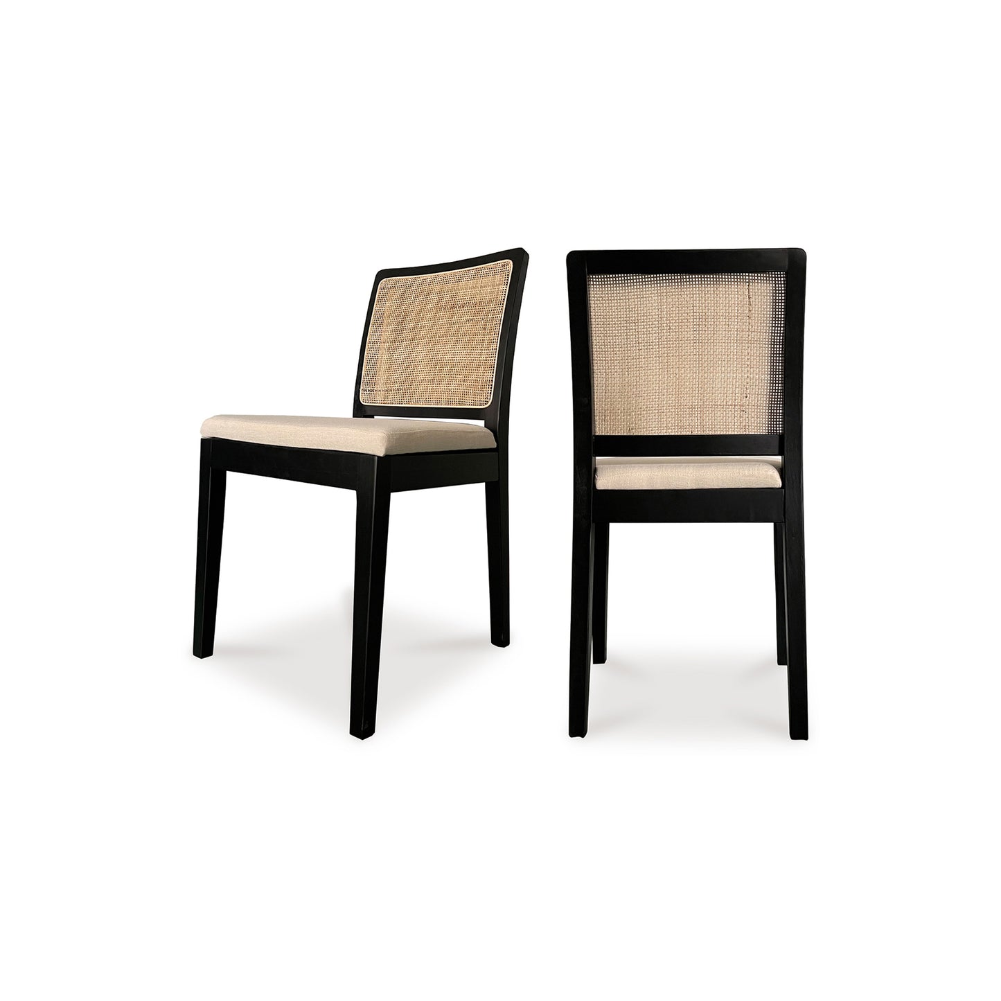 Orville Dining Chair Black - Set Of Two