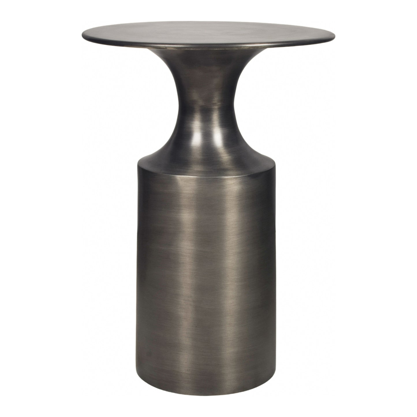 Rassa Accent Table Polished Zinc