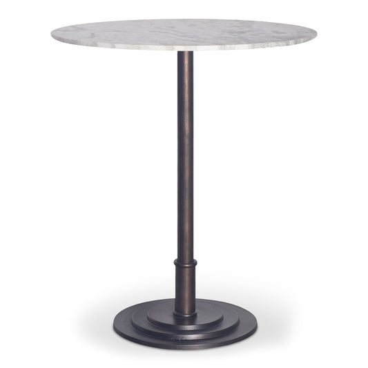 Tori Outdoor Counter Table White Marble