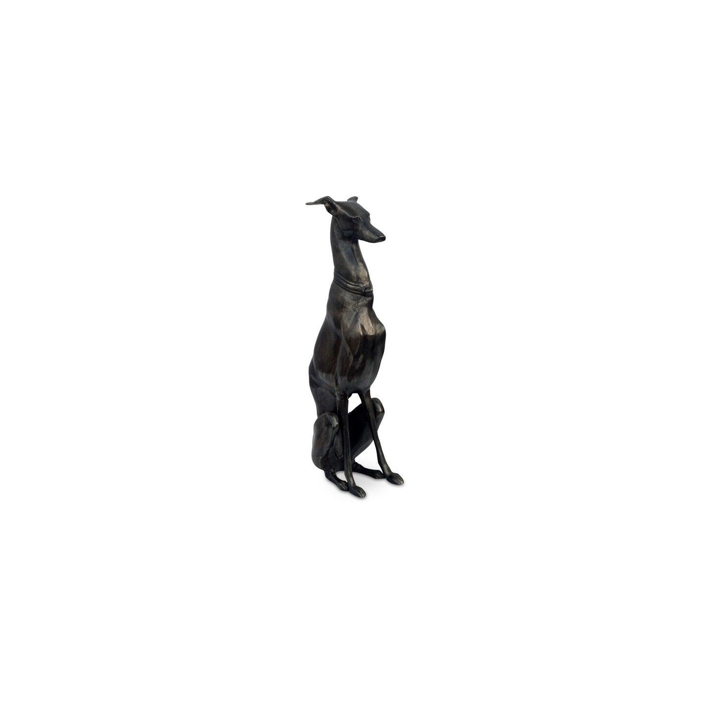 Duke Cast Aluminum Sculpture Black