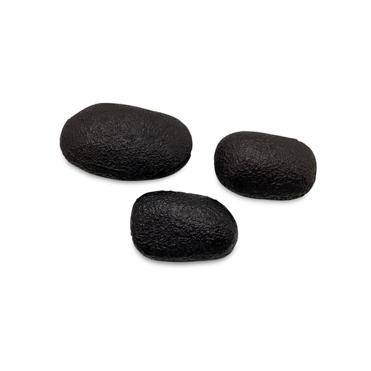 Breton Cast Aluminum Wall Sculpture Black-Set Of 3