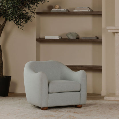 Bria Accent Chair Light Blue