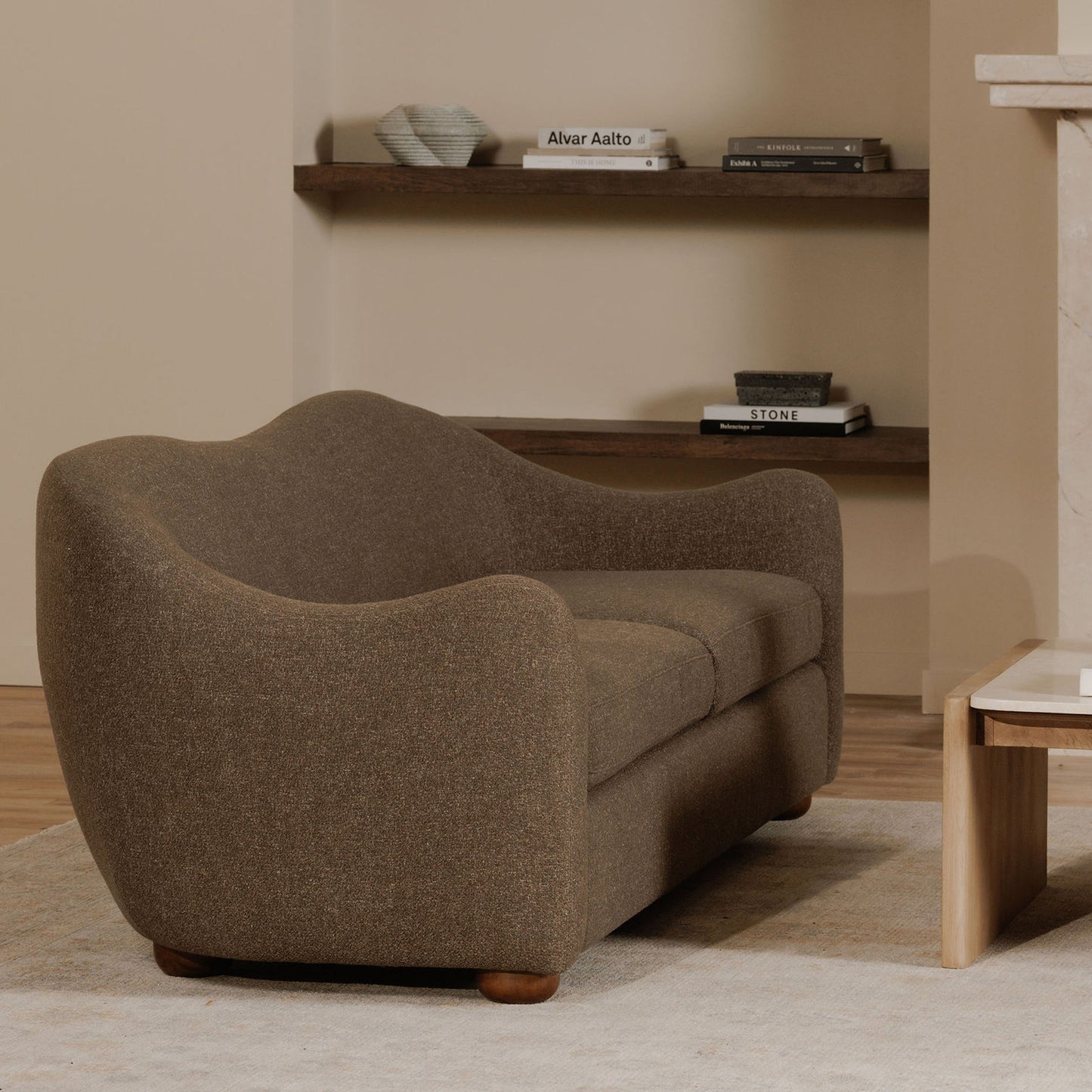 Bria Sofa Brown