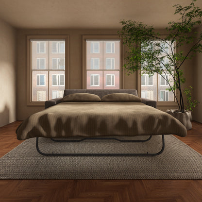 Kiran Sleeper Sofa Warm Charcoal