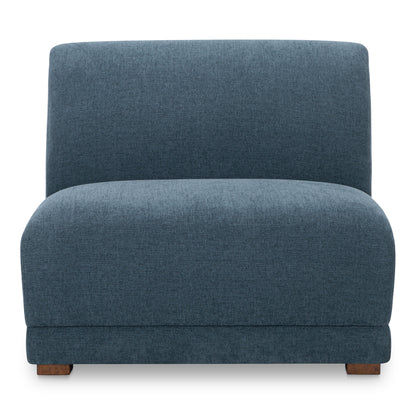 Fraser Slipper Chair Deep Blue