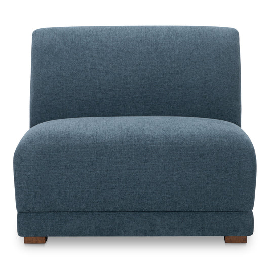 Fraser Slipper Chair Deep Blue