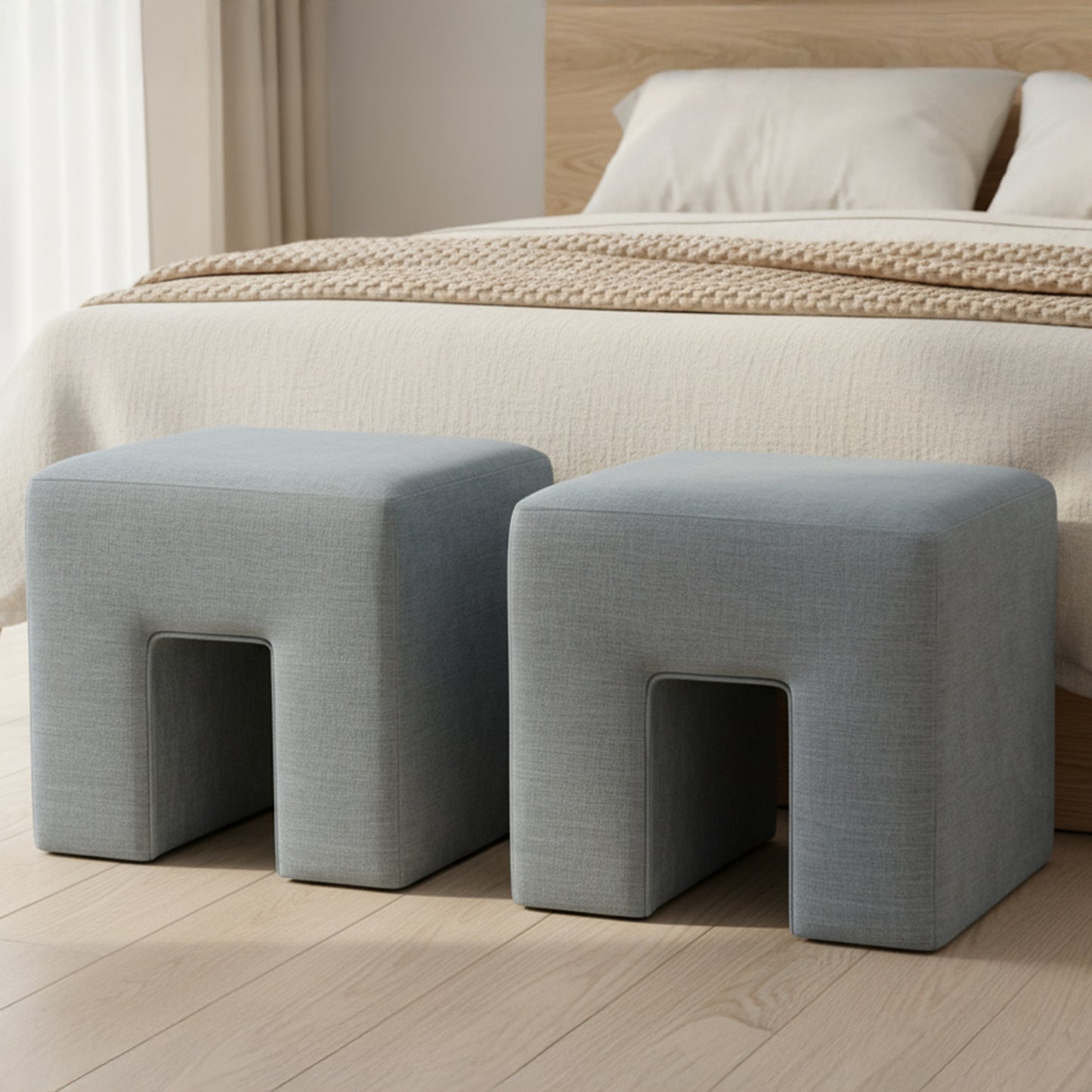 Aidy Stool Light Blue