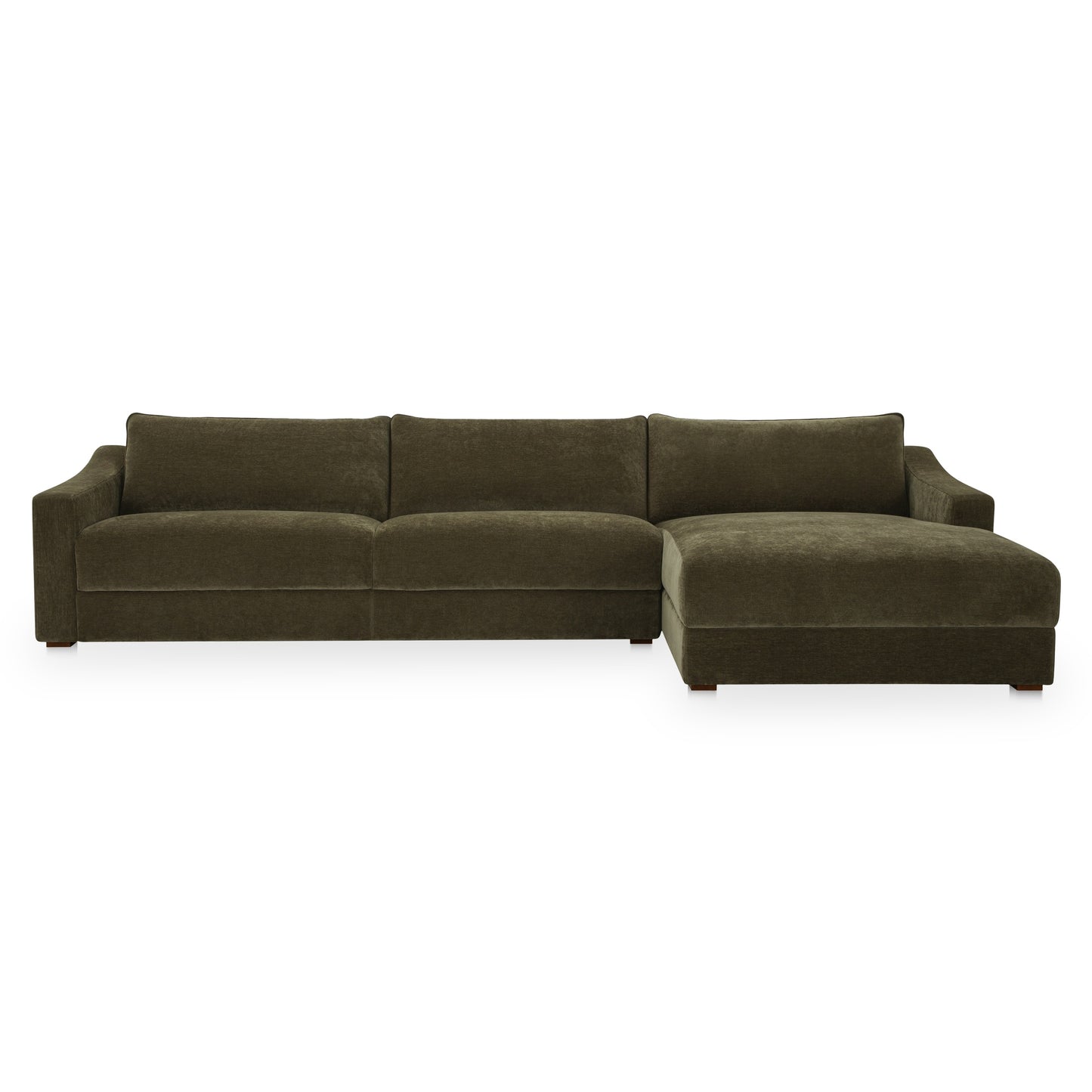 Farrow Sectional Cedar Green Right