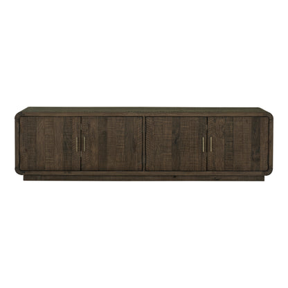 Monterey Media Cabinet Aged Brown