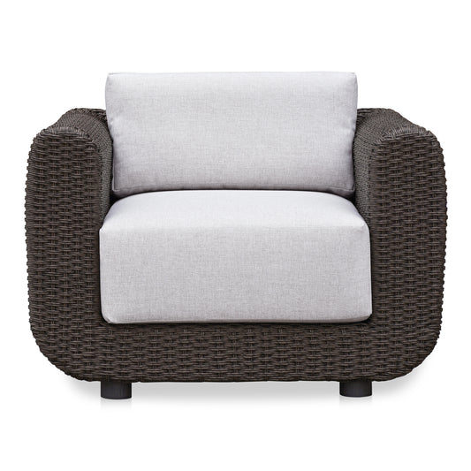 Soma Outdoor Accent Chair Dark Brown