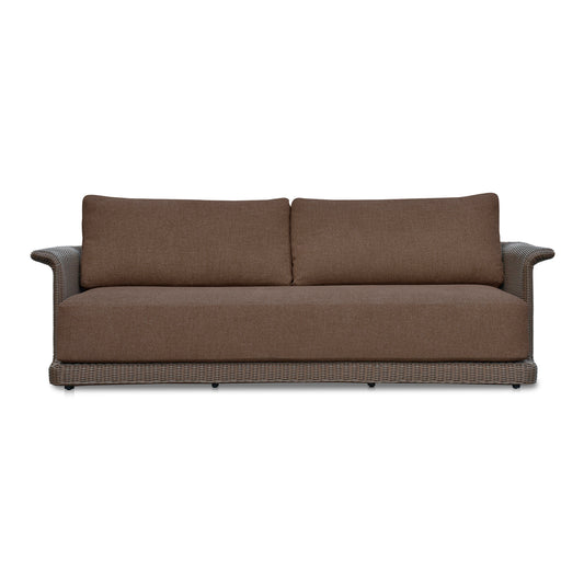 Meredith Outdoor Sofa Brown