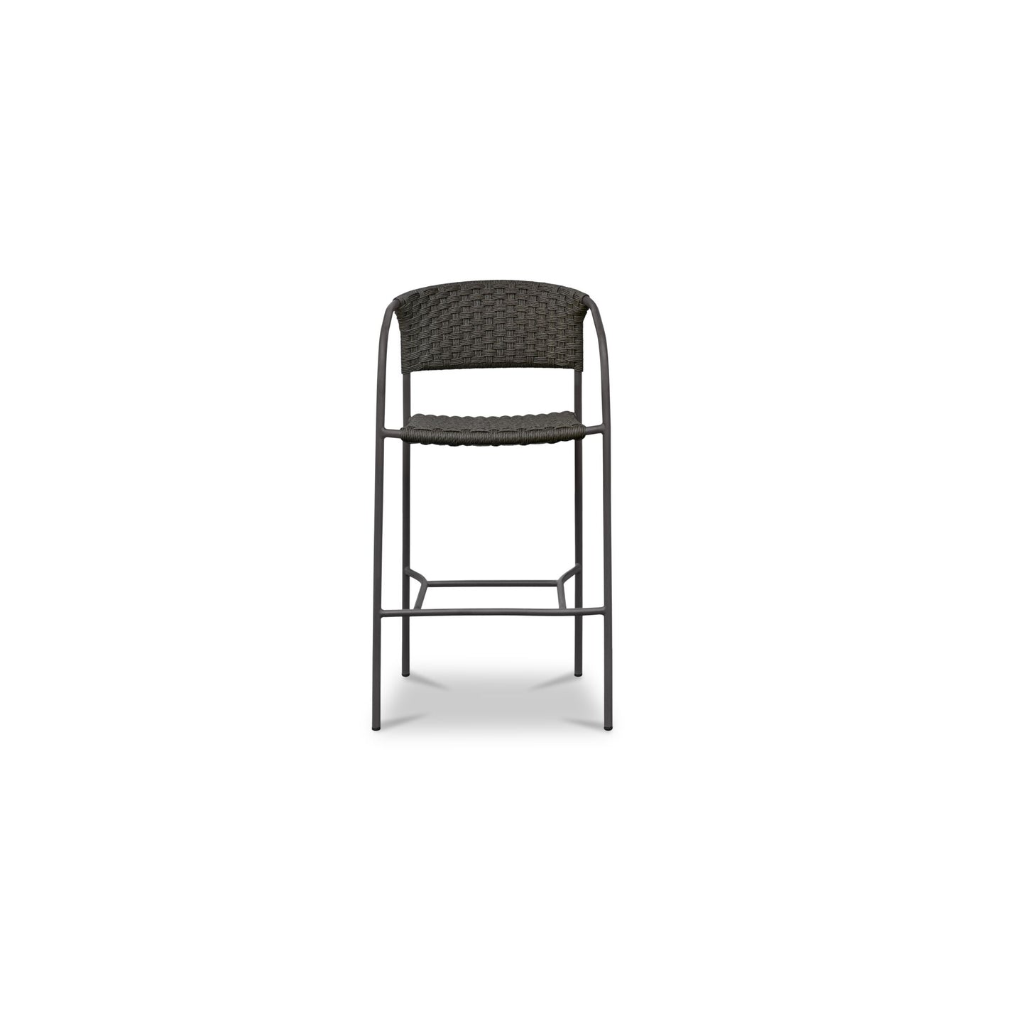 Zola Outdoor Bar Stool Dark Brown