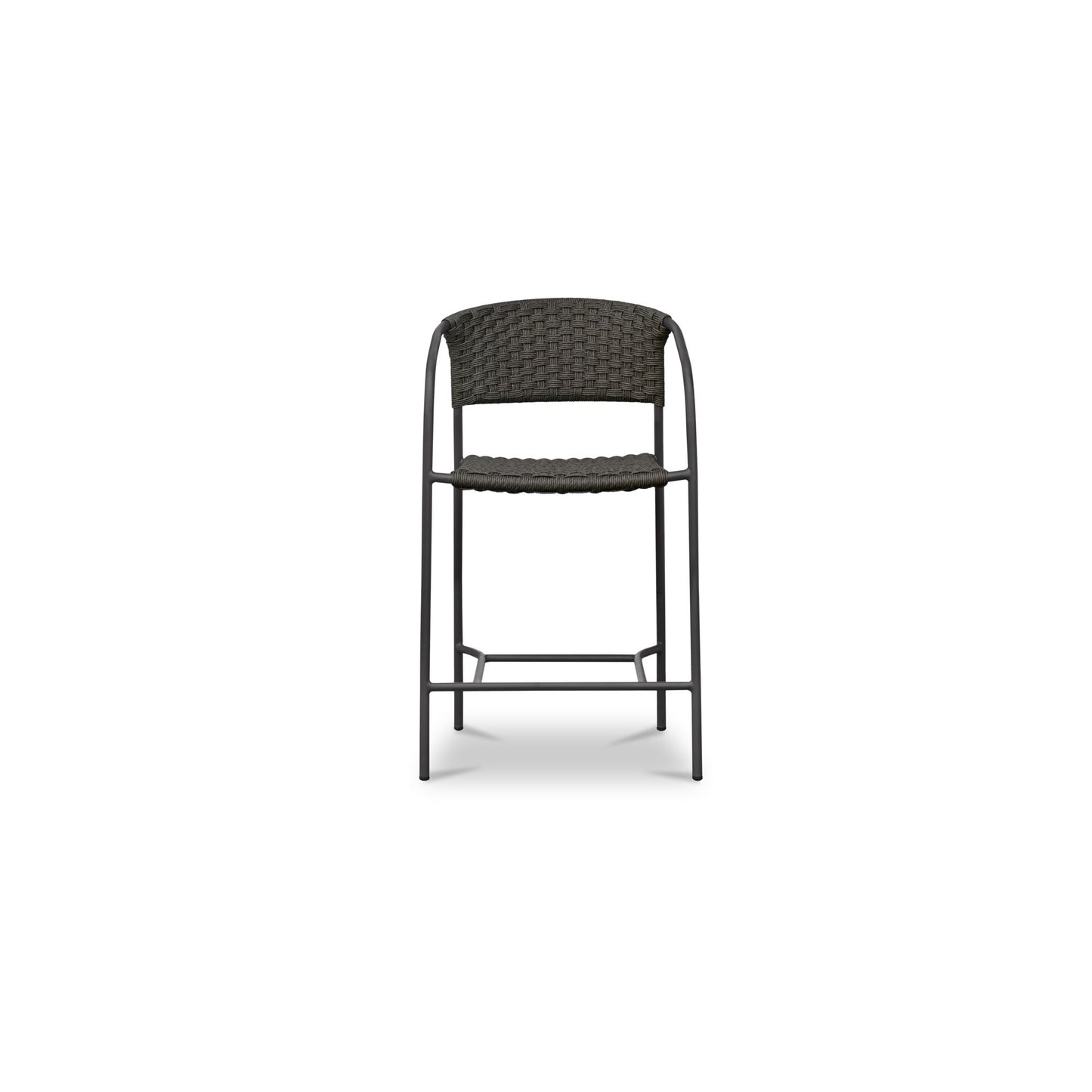 Zola Outdoor Counter Chair Dark Brown