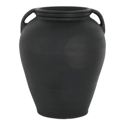 Jovi Vase Black Terracotta