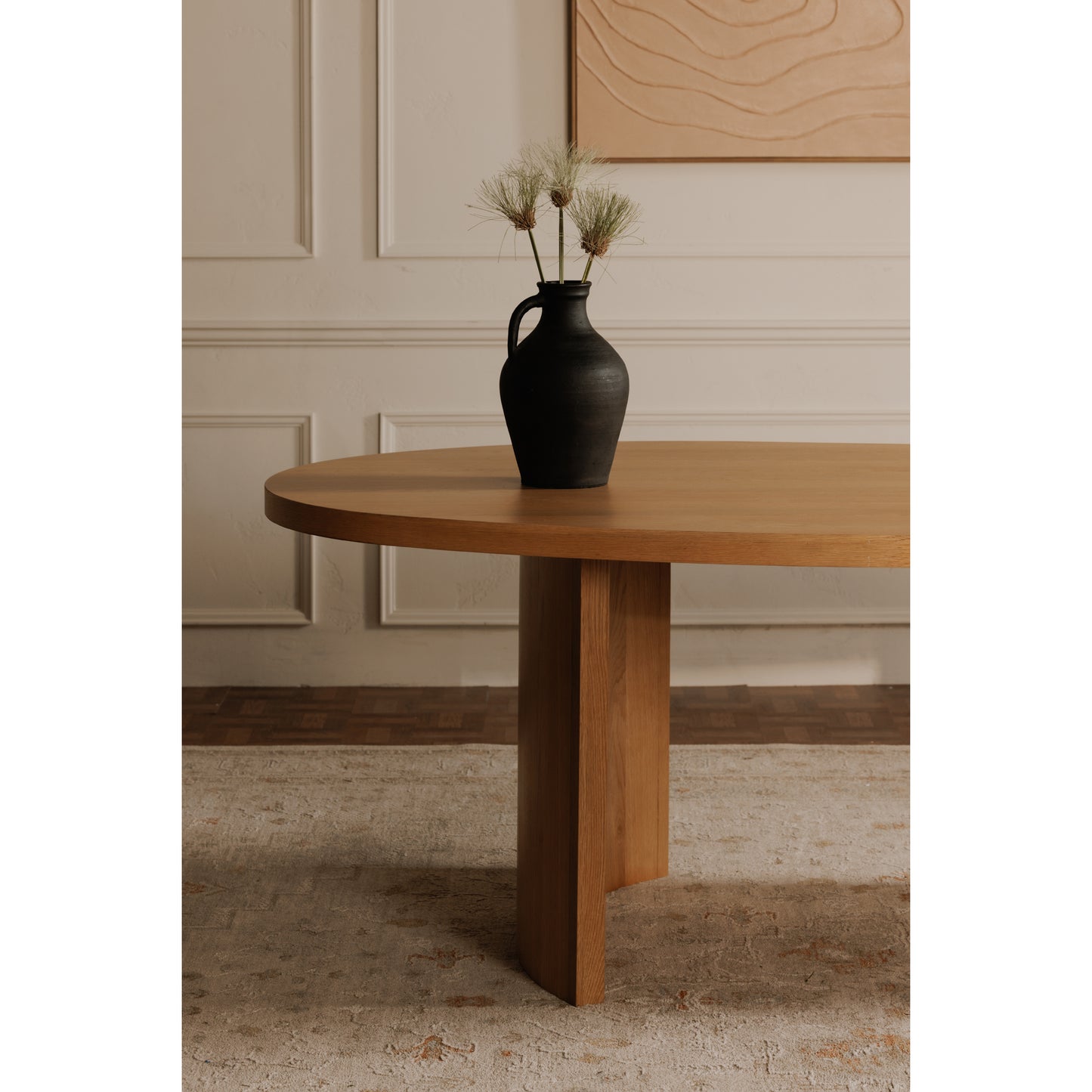 Lyra Vase Black Terracotta
