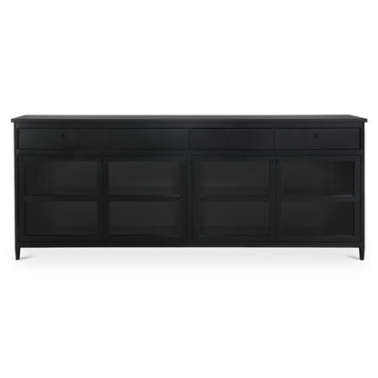 Henry Metal Sideboard Black
