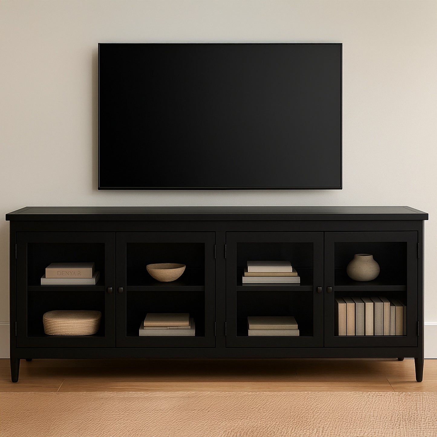 Henry Metal Media Unit Black