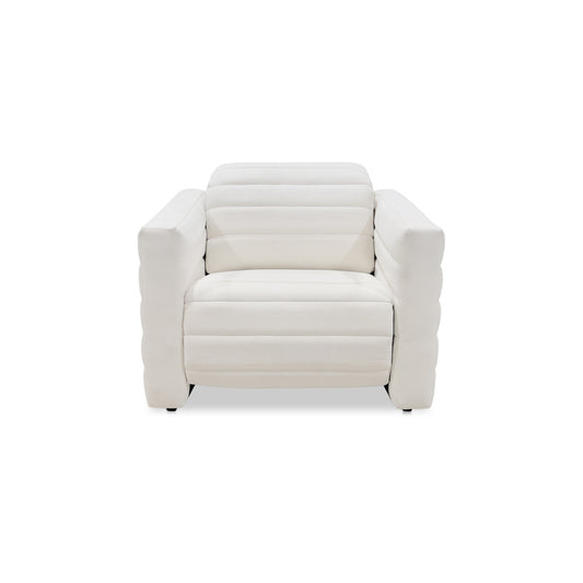 Juno Power Recliner Chair Off White