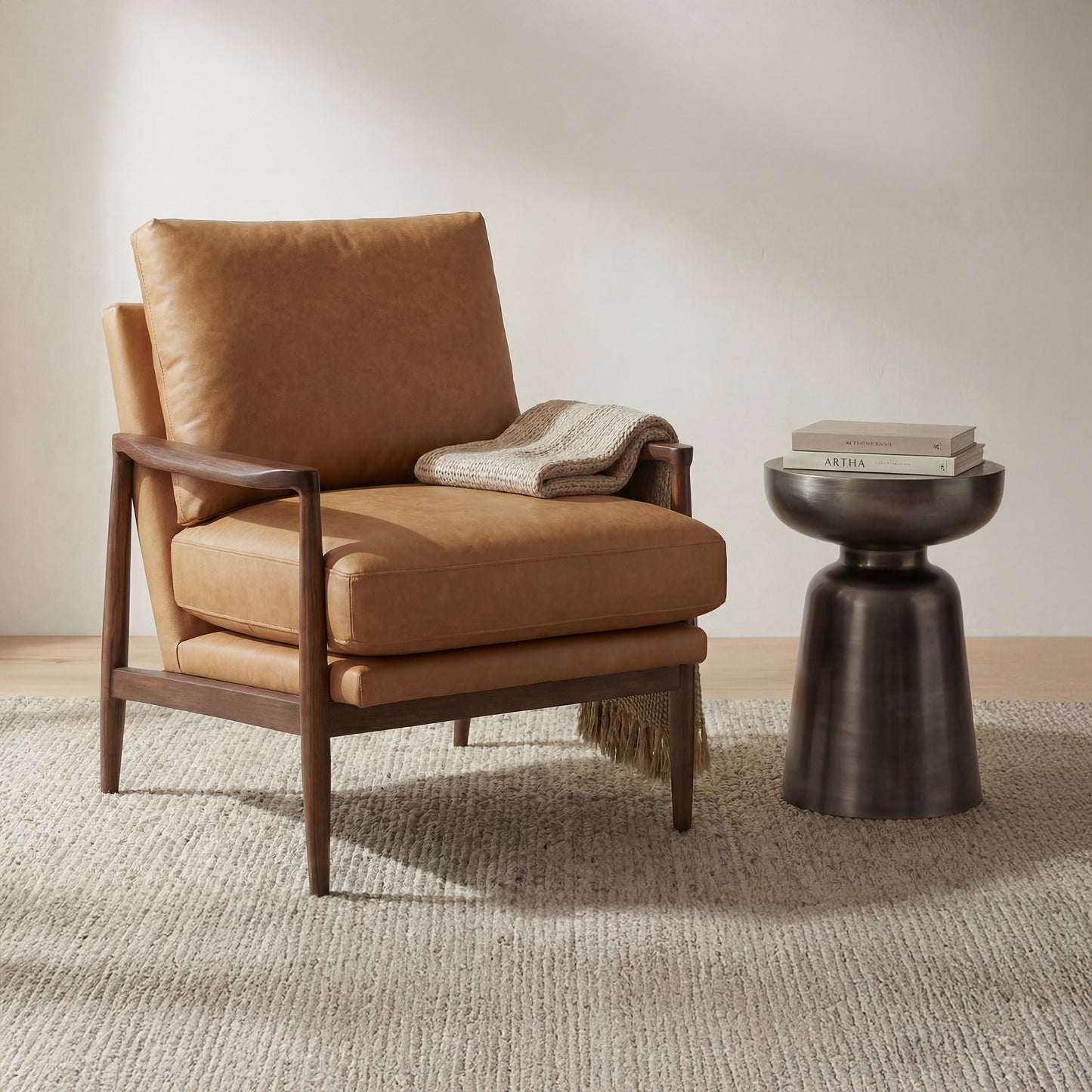 Arturo Accent Chair Tan