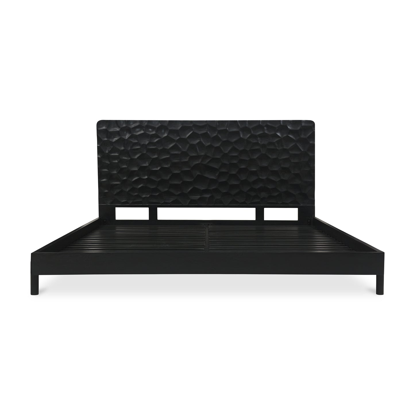 Misaki Queen Bed Black