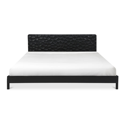 Misaki King Bed Black