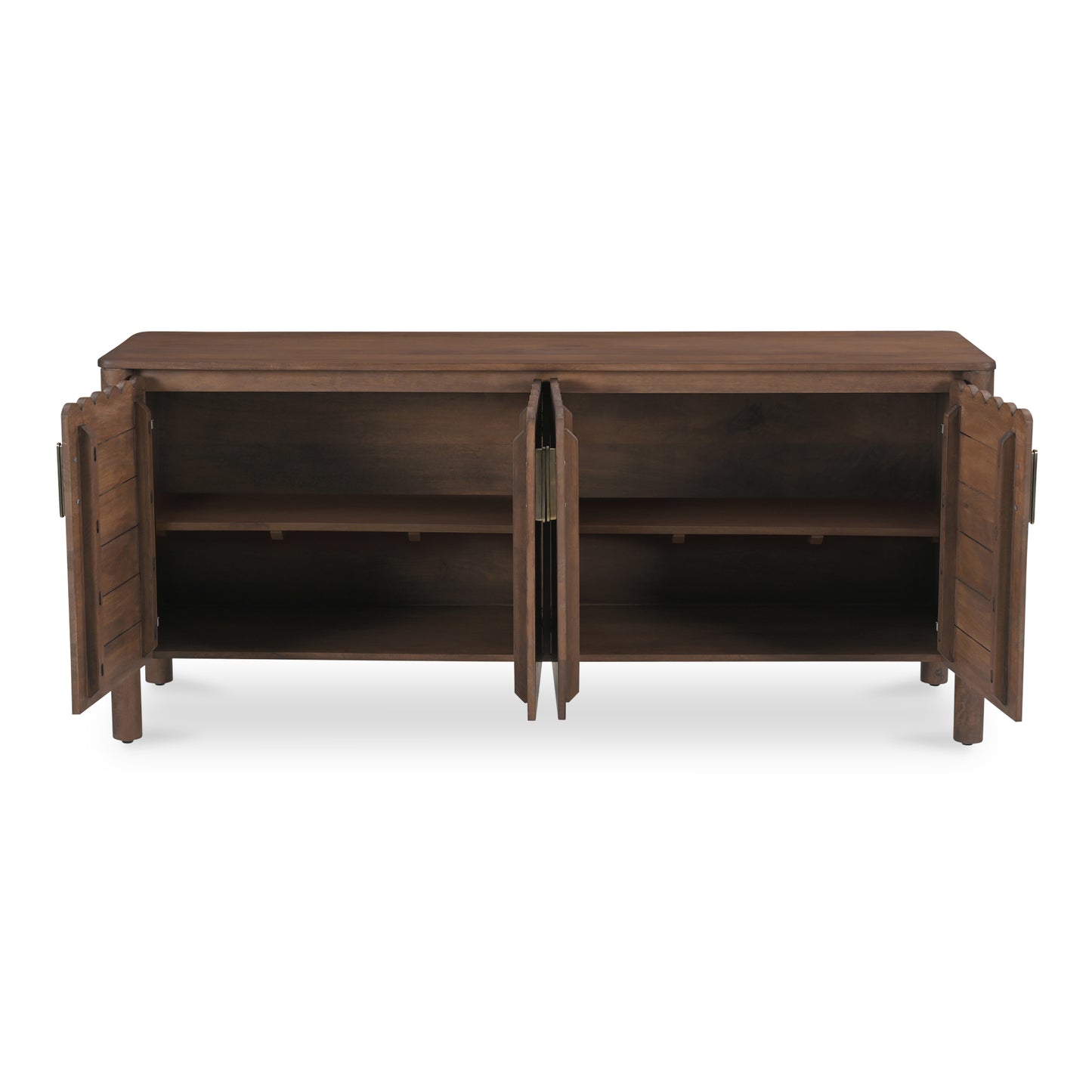 Wiley 4 Door Sideboard Vintage Brown