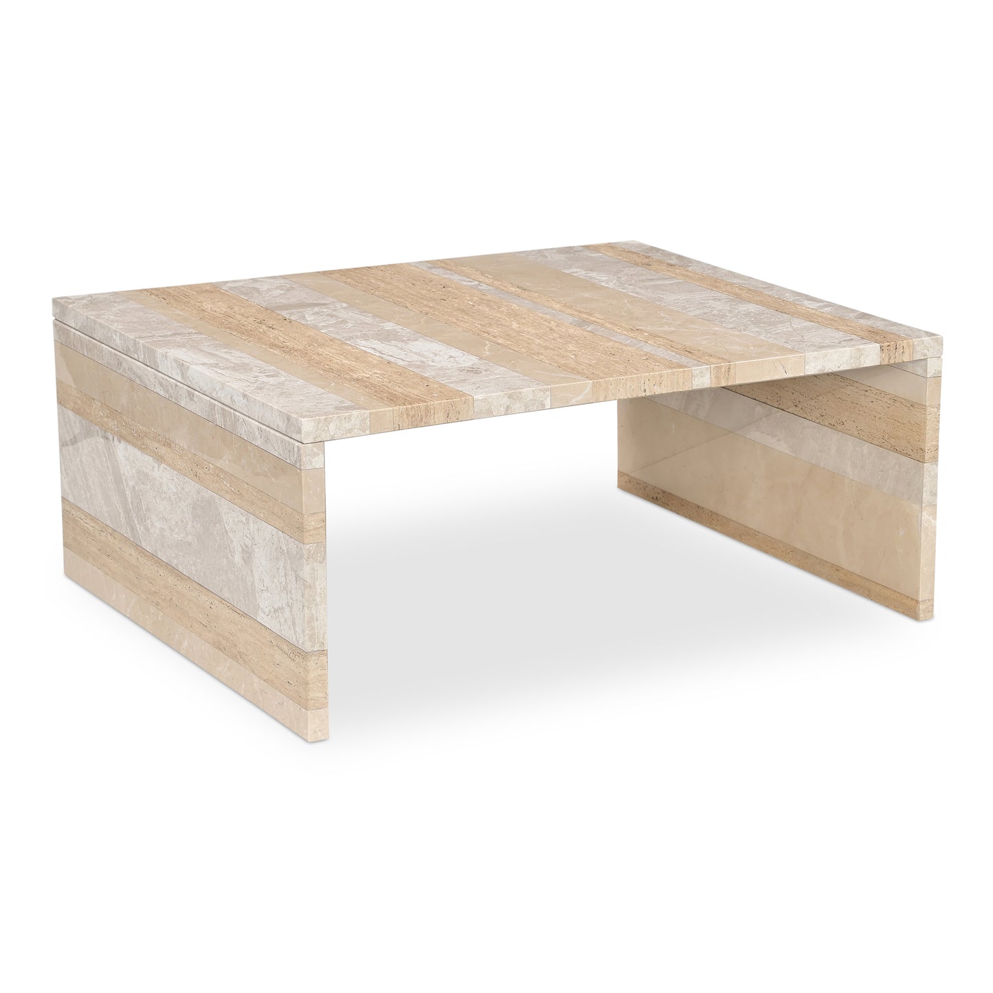 Rosa Coffee Table Multicolor Marble